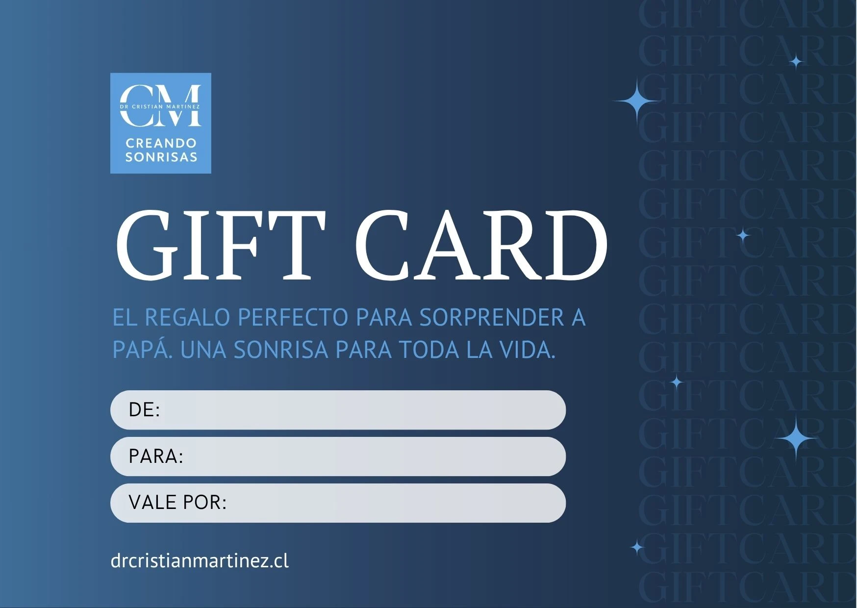 Gift Card Dental Día del Padre